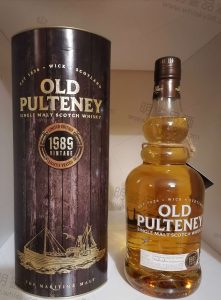 OLD PULTENEY 1989 VINTAGE