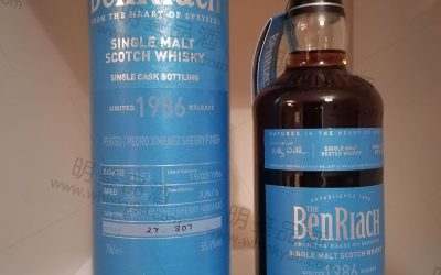 班瑞克（Benriach）30年威士忌PX雪莉桶